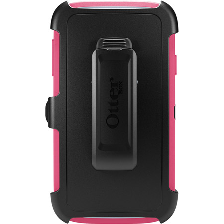 Otterbox Defender Samsung Galaxy S4-Wild Orchid (Powder Gray-Blaze Pink)